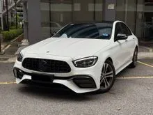 2022 Mercedes E200 AMG New Model E-Class E63 Bodykit Facelift Digital Meter Full Spec Low Mileage 73k KM 1Owner - Cars for sale