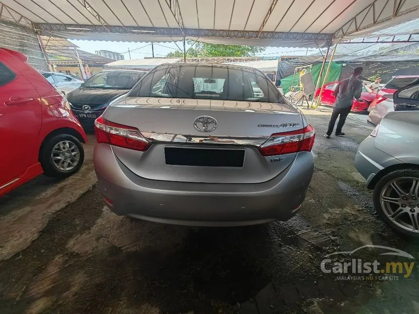 2015 Toyota Corolla Altis E Sedan