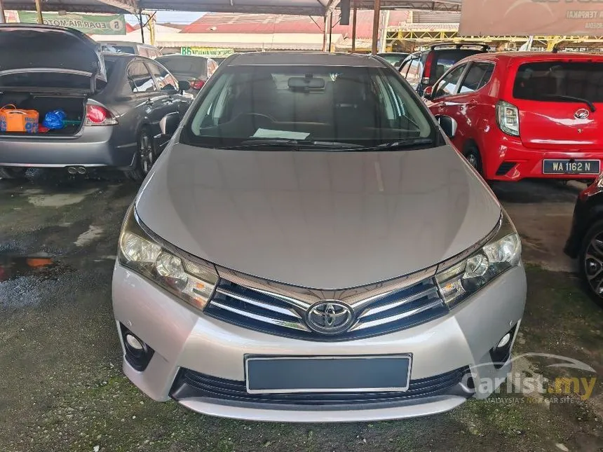 2015 Toyota Corolla Altis E Sedan