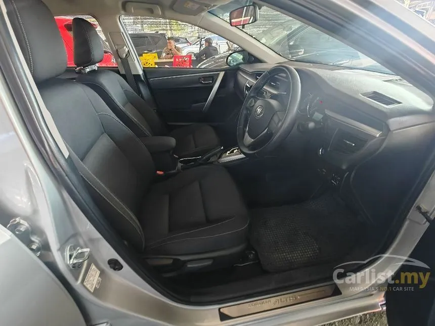 2015 Toyota Corolla Altis E Sedan