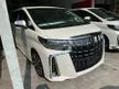 Recon 2021 Toyota Alphard 2.5 G S C Package MPV - JBL , 360 CAMERA , SUNROOF , BSM , DIM , FULL SPEC - Cars for sale