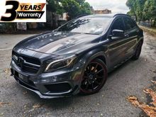 2016 Mercedes-Benz GLA45 AMG 2.0 MATIC SUV / 3 YEARS UNLIMITED MILEAGE WARRANTY / FULL SERVIS REKOD WITH MERCEDES BENZ / MAPPING TO STAGE 2 / POWER