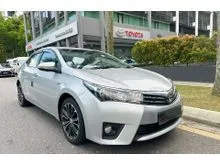 ORI Toyota  Full serv 2014 Toyota Corolla Altis 2.0 V Sedan