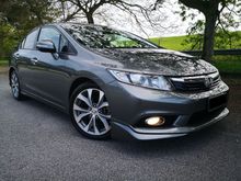 2014 Honda Civic 2.0 S i-VTEC Sedan (One Careful Malay Old Man Owner)(Well Maintenance By Owner)(Push Start Keyless)(Paddle Shift)