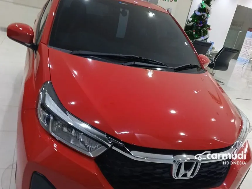 Jual Mobil Honda Brio 2024 E Satya 1.2 di Banten Automatic Hatchback Merah Rp 157.900.000