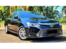 2015 Toyota Camry 2.5 V Sedan Facelift AT 2015 Black on Beige - KM LOW 30Ribuan ASLI ANTIK - MULUS NO MINUS - Plat Ganjil - Kredit Bisa Dibantu