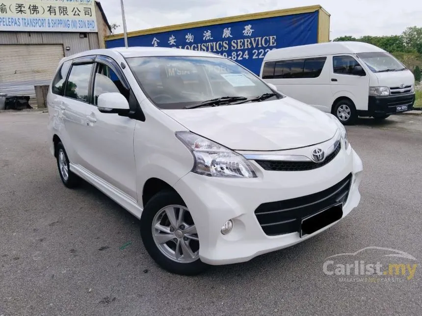 2013 Toyota Avanza S MPV