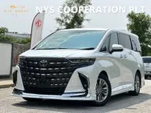 2025 Toyota Alphard 2.5 Z MPV Unregistered READY STOCK WELCOME VIEW GREAT CONDITION FULL MODELLISTA AERO KIT MODELLISTA DRL LIGHTS MODELLISTA MUFFLER