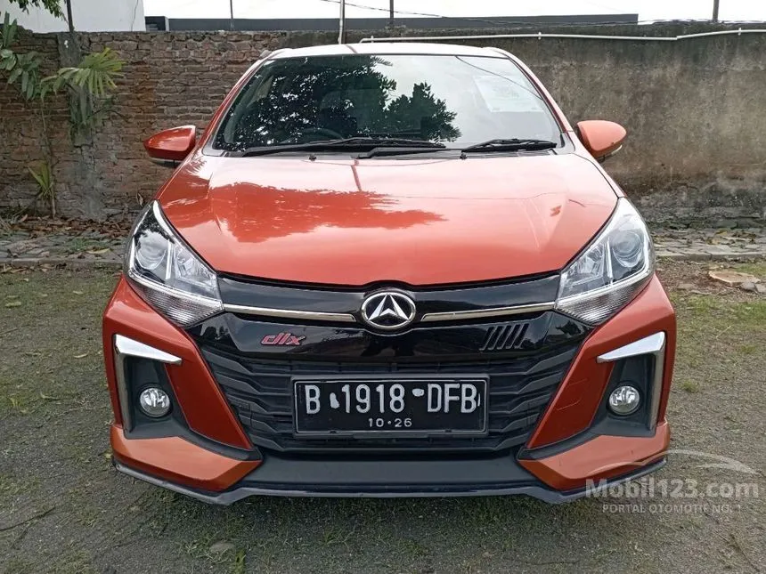 Jual Mobil Daihatsu Ayla 2021 R Deluxe 1.2 di DKI Jakarta Automatic Hatchback Orange Rp 131.000.000