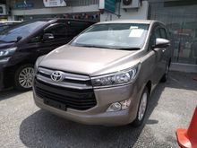 2018 Toyota Innova 2.0 X MPV