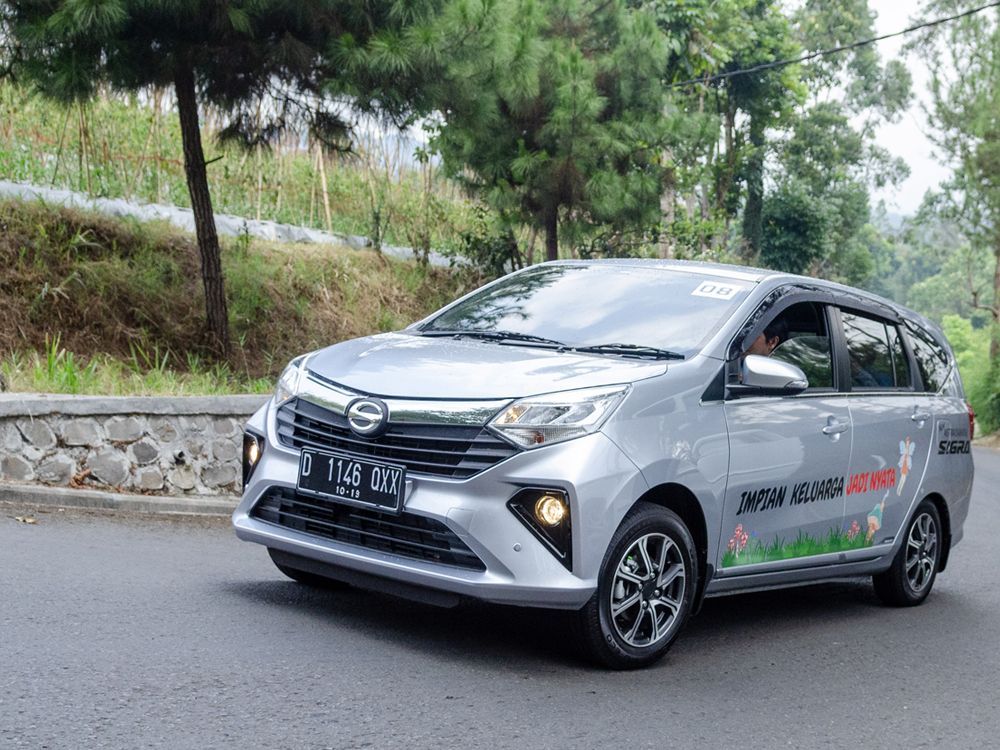 Test Drive Daihatsu Sigra Facelit: Jajal Beragam Medan di Lembang