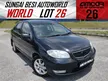 Used ORI2004 Toyota Vios 1.5 G SPEC 1 OWNER / HIGH QUALITY/ NO ACCIDENT/NEW PAINT
