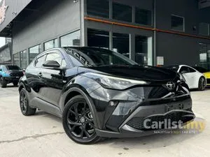 2021 Toyota C-HR 1.2 GT Modellista SUV RECON JAPAN SPEC 360 CAM 18 INCH MATTE BLACK RIM BLACK HALF LEATHER SEAT TIP TOP CONDITION ORIGINAL LOW MILEAGE
