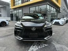 2023 Lexus RX 350 2.4 F Sport, PANORAMIC ROOF, ORANGE CALLIPER, DIGITAL INNER MIRROR (Ready Stock)
