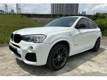 2015 BMW X4 2.0 xDrive28i M Sport SUV-ori M-Sport-Race chip module-Harman Kardon sound sys-HRE 20inch sport rim n 4new conti tyre-Android player-cbu