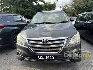 2016 Toyota Innova 2.0 G MPV