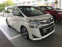 Free Full Bodykit, Discount RM20,000 - 2018 Toyota Vellfire 2.5 MPV under Toyota Malaysia