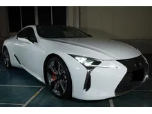 2023 Lexus LC 500 5.0 S Package, Genuine 21-inch alloy wheels, orange brake calipers, active rear wing, head-up display, INCOMING STOCK