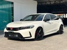 GRADE 6A / 3k Mileage ONLY 2024 Honda Civic 2.0 (M) Type R FL5 Hatchback K20C Engine Champion White (PM for Special Offer)