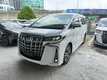 2021 Toyota Alphard 2.5 G SC PILOT SEAT ** SUNROOF / 3 EYE LED HEADLIGHT / DIM / BSM / ROOF MONITOR ** MANY UNIT TO CHOOSE ** FREE 8 YEAR WARRANTY **