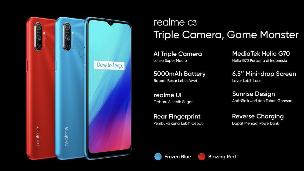Realme C3 Ponsel Gaming Harga  Miring  Gadget Otospirit com