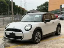 2024 MINI Cooper 2.0 S 3 Door Hatchback NEW MODEL - 2K MILEAGE ONLY - 5A NEW CAR CONDITION - AARON AUTO - READY STOCK