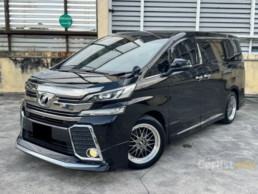 2015 Toyota Vellfire Z A Edition MPV