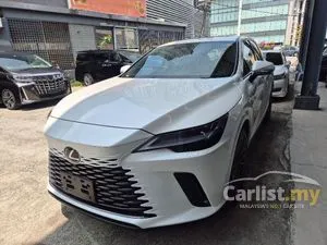 2024 Lexus RX 350 2.4 TURBO/VERSION L/GRADE 4.5A/11K KM MILEAGE/SUNROOF/HUD/360CAMERA/DIM/BSM/REAR SEAT ELECTRIC/UNREG24
