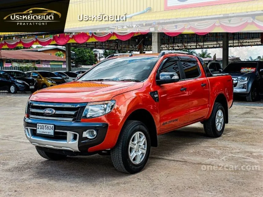 2012 Ford Ranger 2.2 DOUBLE CAB (ปี 12-15) 4WD WildTrak Pickup AT