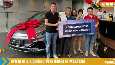 Bookings for BYD Atto 3 EV hits 1,000 units in 10 days