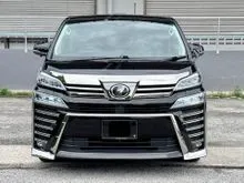 2019 Reg 2021 Toyota Vellfire 2.5 ZG MPV (5 Yrs Warranty)