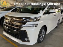 2017 Toyota Vellfire 2.5 Z Golden Eyes High Spec Great Condition Free Gift 3 Years Warranty Many Units Unregistered
