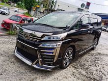 2018 Toyota Vellfire 2.5 Z G Edition MPV