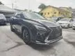 Recon 2018 Lexus RX300 2.0 F Sport SUV [SUNROOF ,RED LEATHER ,360CAMERA, LOW MILEAGE] FREE WARRANTY AND SERVICE PRICE CAN NEGO MORE