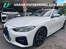 2023 BMW 420i 2.0 Grand Coupe M Sport Coupe#GRADE 4.5 (B)#BLACK LEATHER#BSM#POWER BOOTS#CAR PRICE CAN NEGO UNTIL LET GO#