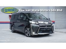 2019 Toyota Vellfire 2.5 MPV (BSM/ Digital Miror/ Sunroof/ 3LED) Unreg