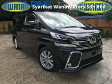 3 YRS WRTY 2016 Toyota Vellfire 2.5 ZA 2ALPINE NEGOTIBALE