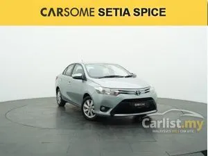 2015 Toyota Vios 1.5 E Sedan