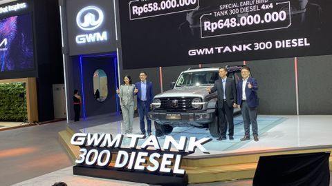GWM Tank 300 Diesel Meluncur di GIIAS 2025, Tersedia Varian 4x4