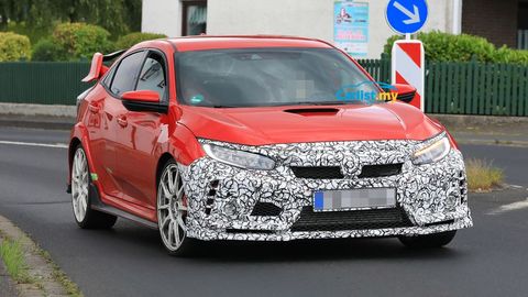 Spied: Tamer Honda Civic Type R In The Works?
