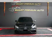 2019 Mercedes-Benz AMG C43 3.0 v6 4MATIC Sedan Facelift Full Ambient Light/ New Michelin Tyre/ Sunroof/ PowerBoot/ AMG Caliper/ Accident Free