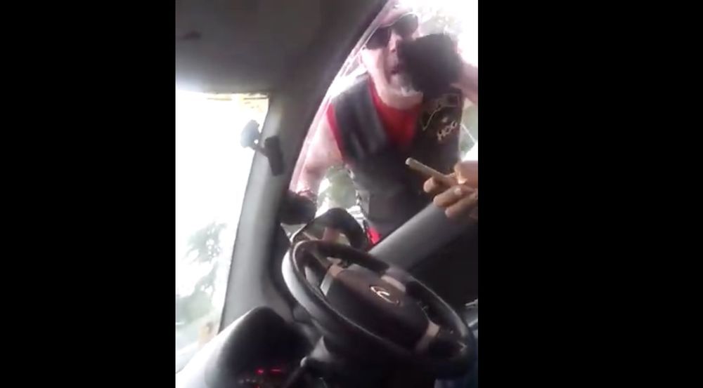 VIDEO: Biker That Raged Against Myvi Driver On KL-Seremban Highway To Be Charged