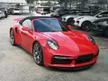 Recon 2022 Porsche 911(992) 3.8 Turbo S CONVERTIBLE, ORI 800 MILES, ADAPTIVE CRUISE CONTROL, SPORT CHRONO PACKAGE, SPORT EXHAUST SYSTEM, PDCC, PCCB, PDLS+