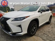 2017 Lexus RX200t 2.0 F Sport SUV Unregister 1 YEAR WARRANTY