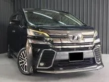 2015 TOYOTA VELLFIRE 2.5 ZG (A) PILOT SEAT POWER BOOT JBL SOUND SYSTEM