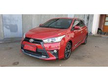 Toyota Yaris S TRD Sportivo AT 2017 Merah Facelift Sanga Terawat Low KM Tangan 1 TDP Murah
