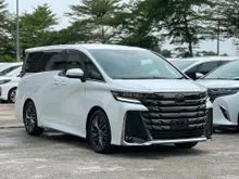 2024 Toyota Vellfire 2.4 Z Premier Side Step Grade 5A Ready stock