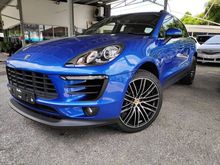 Comfort Luxury Unreg 2015 PORSCHE MACAN 2.0 Turbo Blue Sport Panoramic Roof