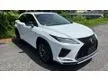 Recon Lexus RX 300 F Sport *7k+km*5A Grade*Sunroof*Flare Red Leather*Spare Tyre*