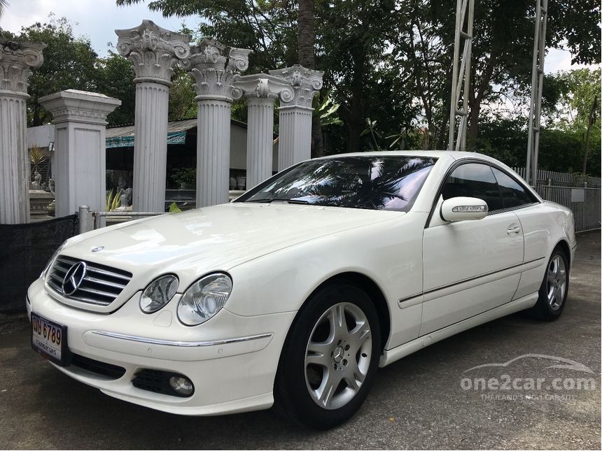 Mercedes Benz Cl500 04 5 0 In กร งเทพและปร มณฑล Automatic Coupe ส ขาว For 1 099 000 Baht One2car Com